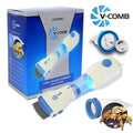 V-COMB Electronic Head Lice Removal Comb with Vacuum | Lice & Nits Cleaner | Safe Hair Lice Remover for Kids & Adults | Reusable Filter